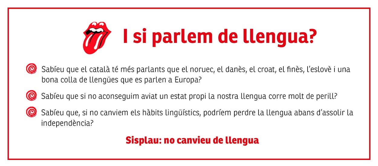 I si parlem de llengua