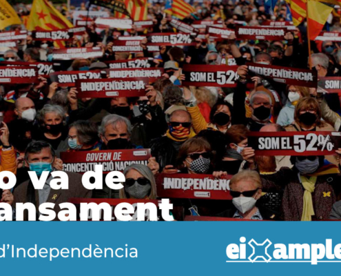 No va de cansament va d'independència