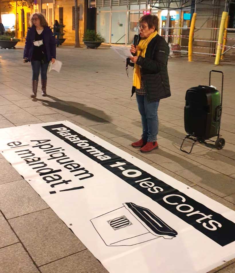 Plataforma 1-O Les Corts
